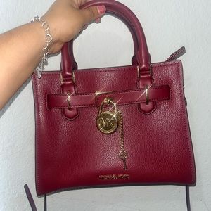 Micheal Kors handbag burgundy